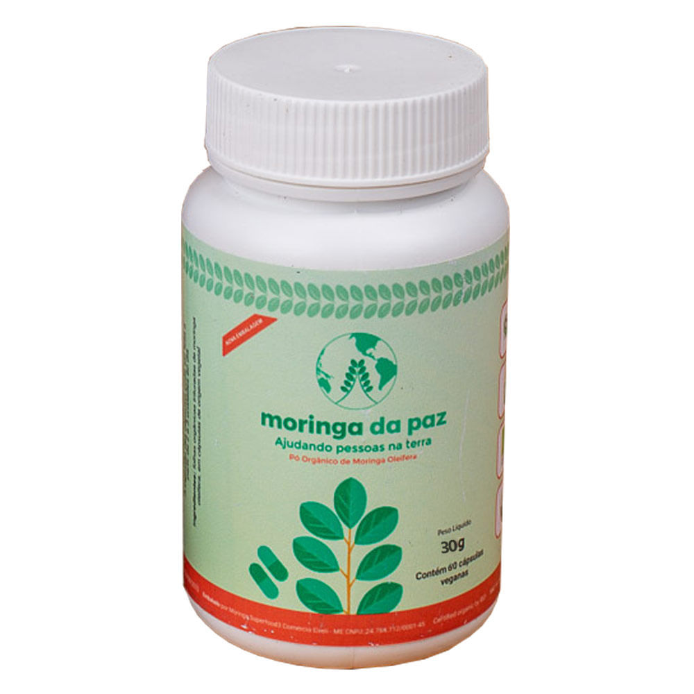 Moringa Oleifera 60 Cápsulas - Moringa da Paz - Image 4